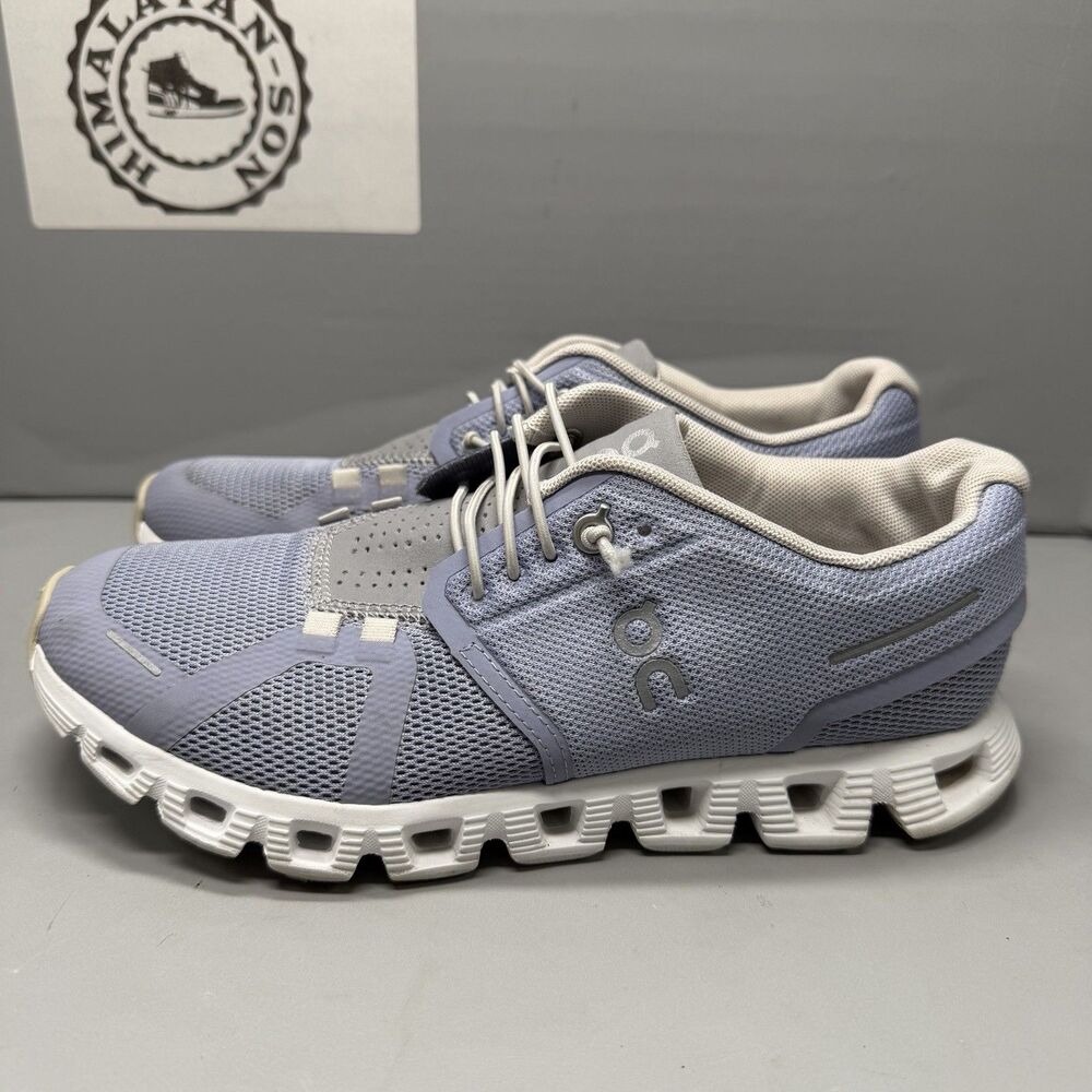 On Cloud 5 Womens Size 7 Lavender Gray Running Shoes CloudTec Sneakers